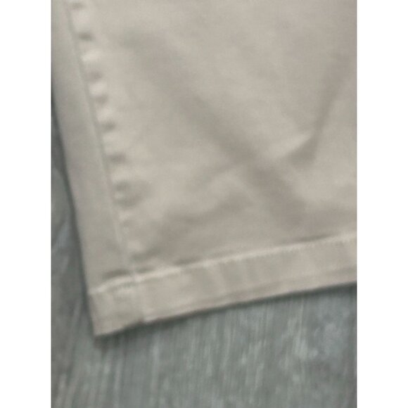 Lauren Ralph Lauren Pants Women's 14 Flat Front Cotton Blend Slash Pockets Tan - Picture 5 of 8